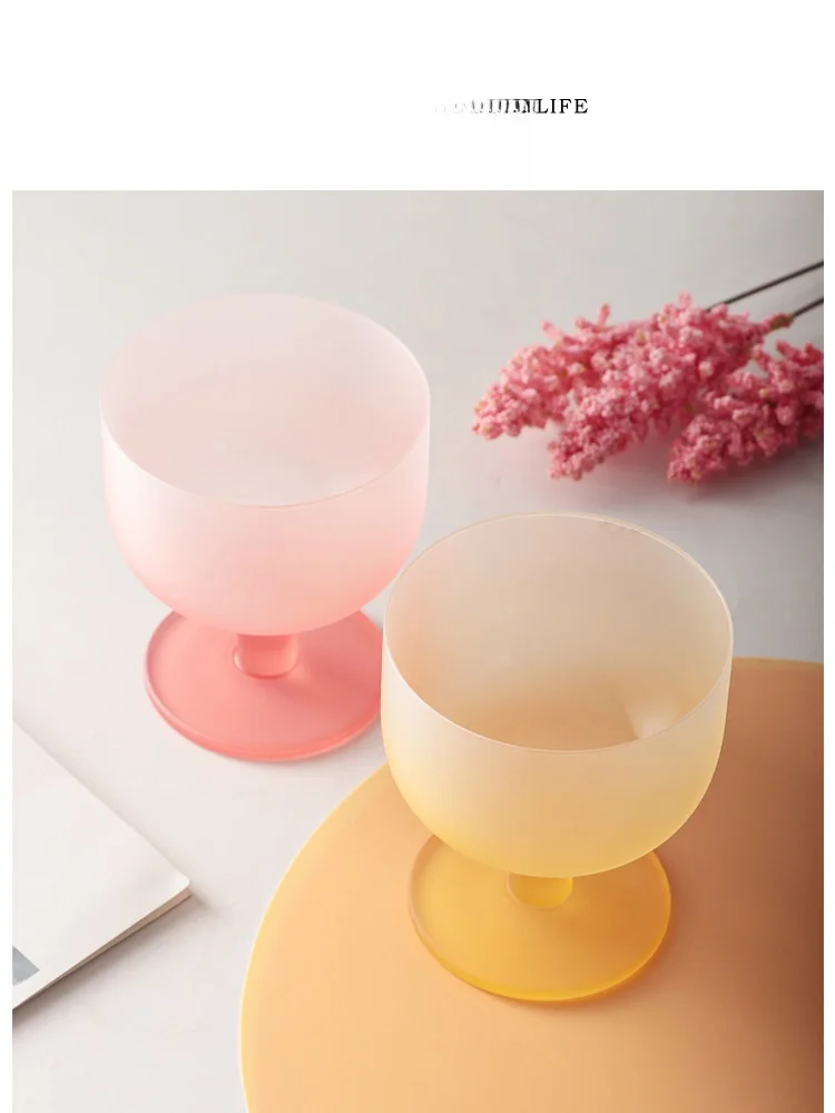 Tlife Creative Candy Style Cocktail Cup Simple Dessert Glass High Aesthetic Value Nordic Style Crystal Glass Beverage Cup
Tlife Creative Candy Style Cocktail Cup Simple Dessert Glass High Aesthetic Value Nordic Style Crystal Glass Beverage Cup