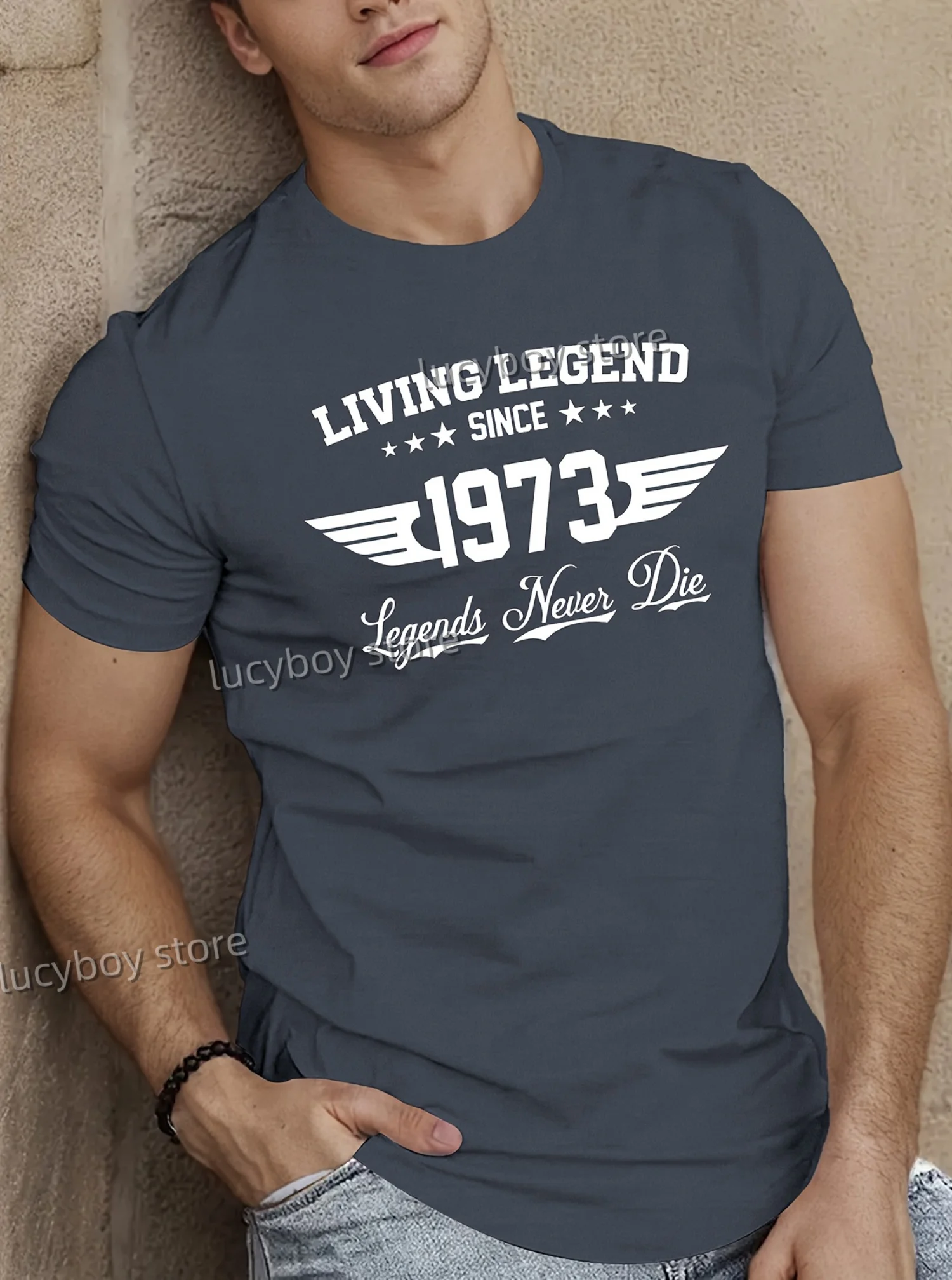 new in Men LIVING LEGEND 1973 Print tees Short Sleeve T Shirt Man Sportwear Racing Football Tee Vintage Casual Tops Men Clothes
new in Men LIVING LEGEND 1973 Print tees Short Sleeve T Shirt Man Sportwear Racing Football Tee Vintage Casual Tops Men Clothes