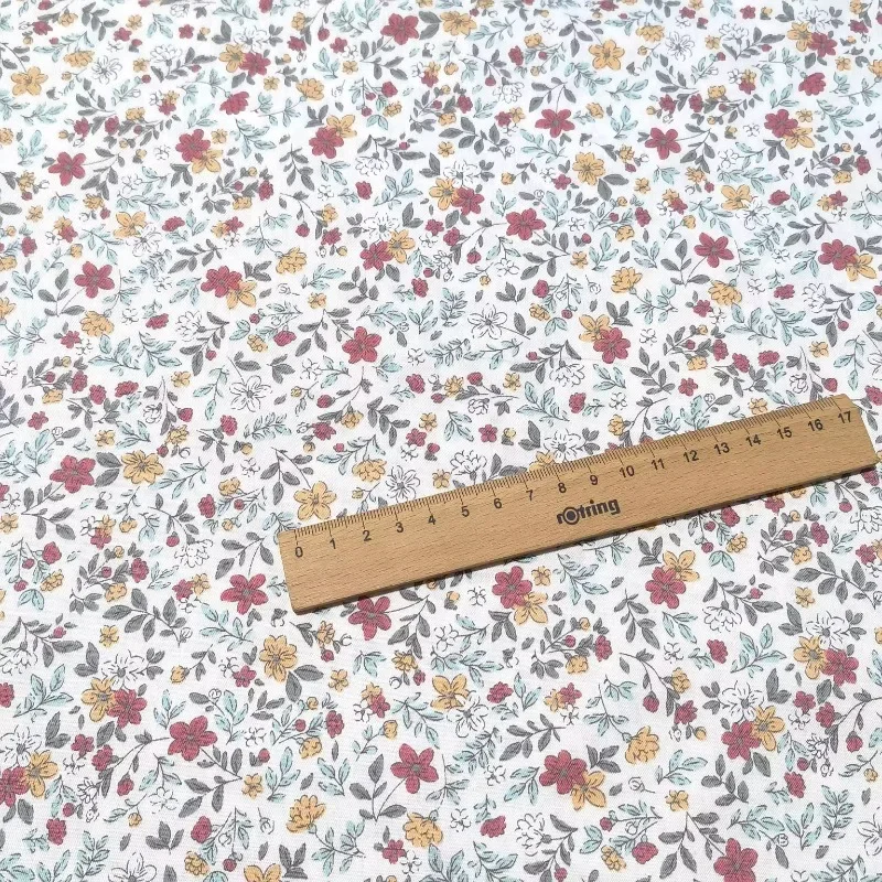 235xx50cm Floral Print Fabric Small Patterns for Shirts Dresses DIY Crafts And Bedding Home Decor Fabric
235xx50cm Floral Print Fabric Small Patterns for Shirts Dresses DIY Crafts And Bedding Home Decor Fabric