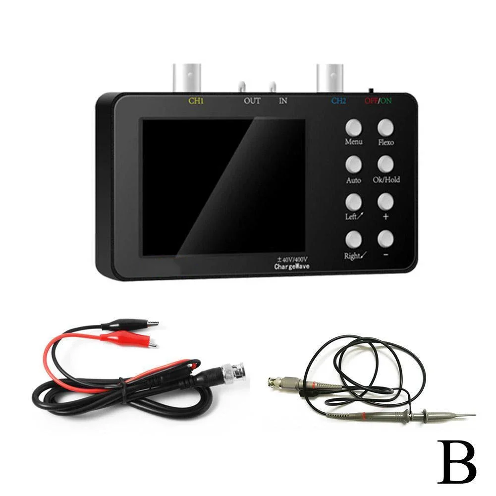 1set SCO2 Digital Oscilloscope Dual Channel 10MHz Bandwidth Oscilloscope Signal Generator For Electronic Repair Tools
1set SCO2 Digital Oscilloscope Dual Channel 10MHz Bandwidth Oscilloscope Signal Generator For Electronic Repair Tools