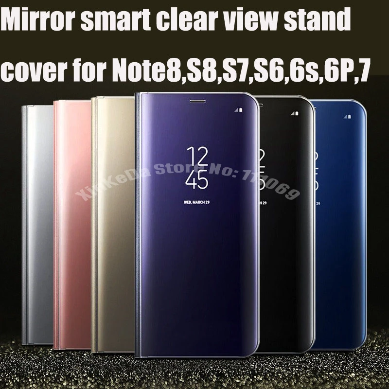 10pcs Leather Smart Clear View Mirror Case For Samsung Galaxy Note 8 J5 J7 Prime S8 S8 Plus S7 S6 Edge A3 A5 A7 C10 6S 6 7plus
10pcs Leather Smart Clear View Mirror Case For Samsung Galaxy Note 8 J5 J7 Prime S8 S8 Plus S7 S6 Edge A3 A5 A7 C10 6S 6 7plus