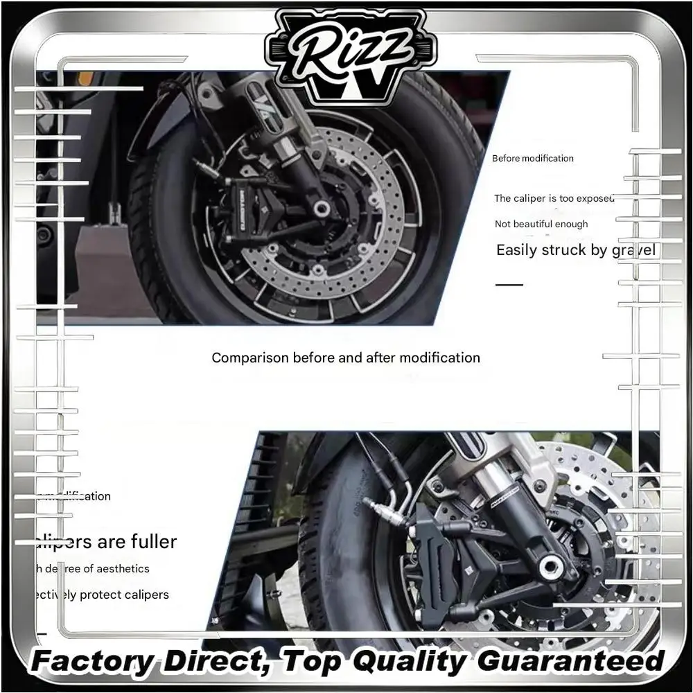 FOR QJMOTOR SRV 600 Front Wheel Brake Caliper Decorative Protective Cover Encloses Brake Oil Pump & Lower Shock Absorber
FOR QJMOTOR SRV 600 Front Wheel Brake Caliper Decorative Protective Cover Encloses Brake Oil Pump & Lower Shock Absorber