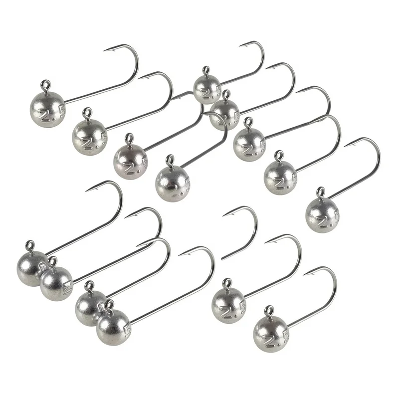 30Pcs Jig Head Hooks Lead Weights Jigheads for Soft Baits Lures Sharp Fishing Hooks for Carp Trout Bass
30Pcs Jig Head Hooks Lead Weights Jigheads for Soft Baits Lures Sharp Fishing Hooks for Carp Trout Bass