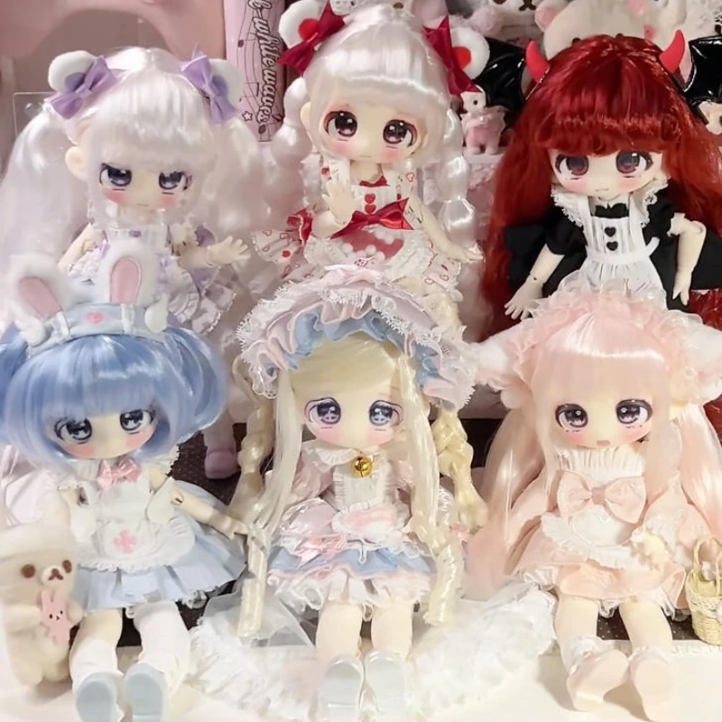 Sweet Shopwindow 1/6 Bjd Removable Wig Blind Box Surprise Bag Cute Anime Movable Joint Desktop Model Decor Toys Collectible Gift
Sweet Shopwindow 1/6 Bjd Removable Wig Blind Box Surprise Bag Cute Anime Movable Joint Desktop Model Decor Toys Collectible Gift
