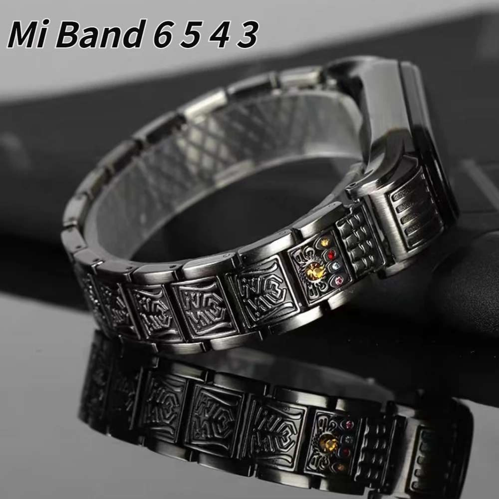 Ремешок из нержавеющей стали для браслета Xiaomi Mi Band 6 5 4 3, металлический браслет для Mi Band 6 5, ремешок для смарт-часов Mi Band 4 3
Ремешок из нержавеющей стали для браслета Xiaomi Mi Band 6 5 4 3, металлический браслет для Mi Band 6 5, ремешок для смарт-часов Mi Band 4 3
