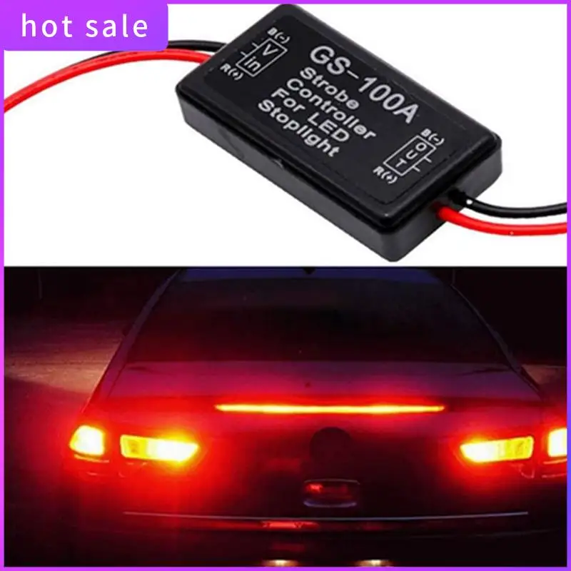 4PCS GS-100A Brake Light Flasher Module DC 12-24V 24W High Brake Controller Tail Lamp Safety Prompt Controller
4PCS GS-100A Brake Light Flasher Module DC 12-24V 24W High Brake Controller Tail Lamp Safety Prompt Controller