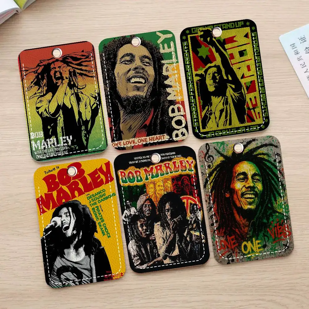 Rock Singer Bob Marley Keychain With Access Card Holder, Bus Pass & Meal Card ID Bank Card Protective Case For Security
Rock Singer Bob Marley Keychain With Access Card Holder, Bus Pass & Meal Card ID Bank Card Protective Case For Security