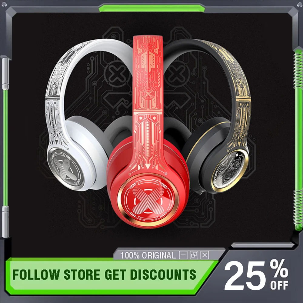 Zombies Cat Over-Ear Wireless Bluetooth Dual Mode Headphones Gaming Headset 3D Surround Sound Foldable for PC E-sports Gamer
Zombies Cat Over-Ear Wireless Bluetooth Dual Mode Headphones Gaming Headset 3D Surround Sound Foldable for PC E-sports Gamer