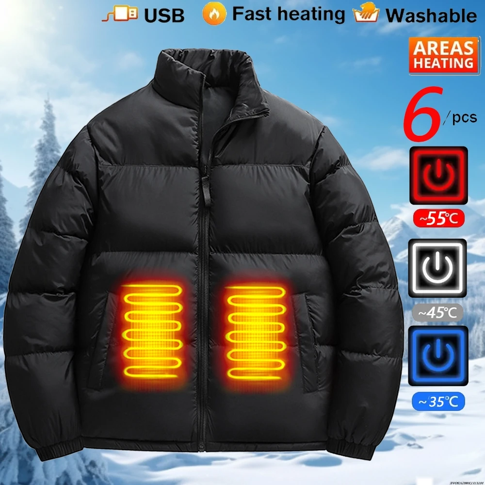 USB Heated Jacket Winter Electric Heated Jackets Sportswear Heated Coat For Men And Women Outdoor Skiing Hiking Heating Clothes
USB Heated Jacket Winter Electric Heated Jackets Sportswear Heated Coat For Men And Women Outdoor Skiing Hiking Heating Clothes