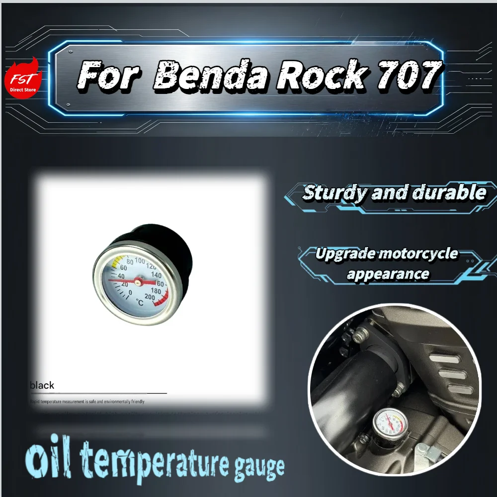 For Benda Rock 707 Aluminum Engine Oil Temperature Gauge, Clutch Housing Oil Dipstick High Precision Modified Accessories
For Benda Rock 707 Aluminum Engine Oil Temperature Gauge, Clutch Housing Oil Dipstick High Precision Modified Accessories
