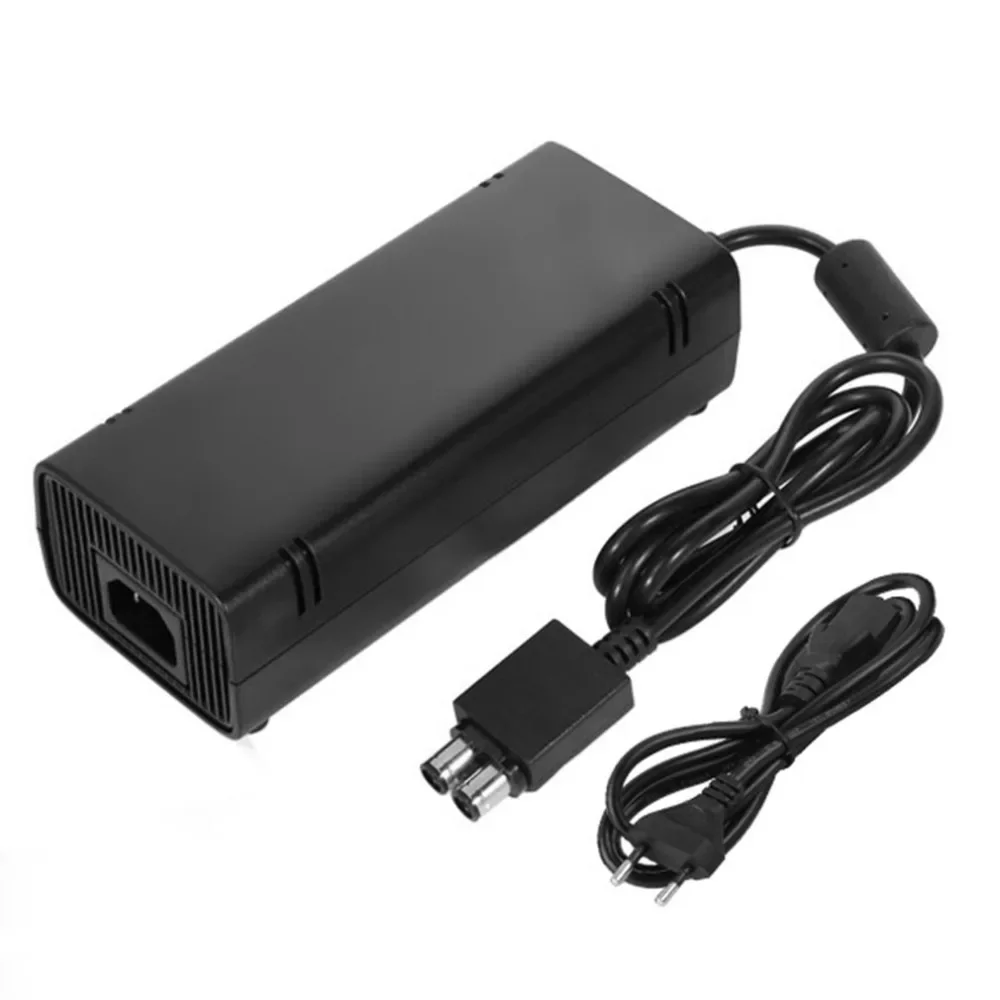 Mini Sealed AC Brick Adapter Power Supply for Microsoft for Xbox 360 Slim With Charger Cable 135W Universal 110-220V EU Plug 
Mini Sealed AC Brick Adapter Power Supply for Microsoft for Xbox 360 Slim With Charger Cable 135W Universal 110-220V EU Plug