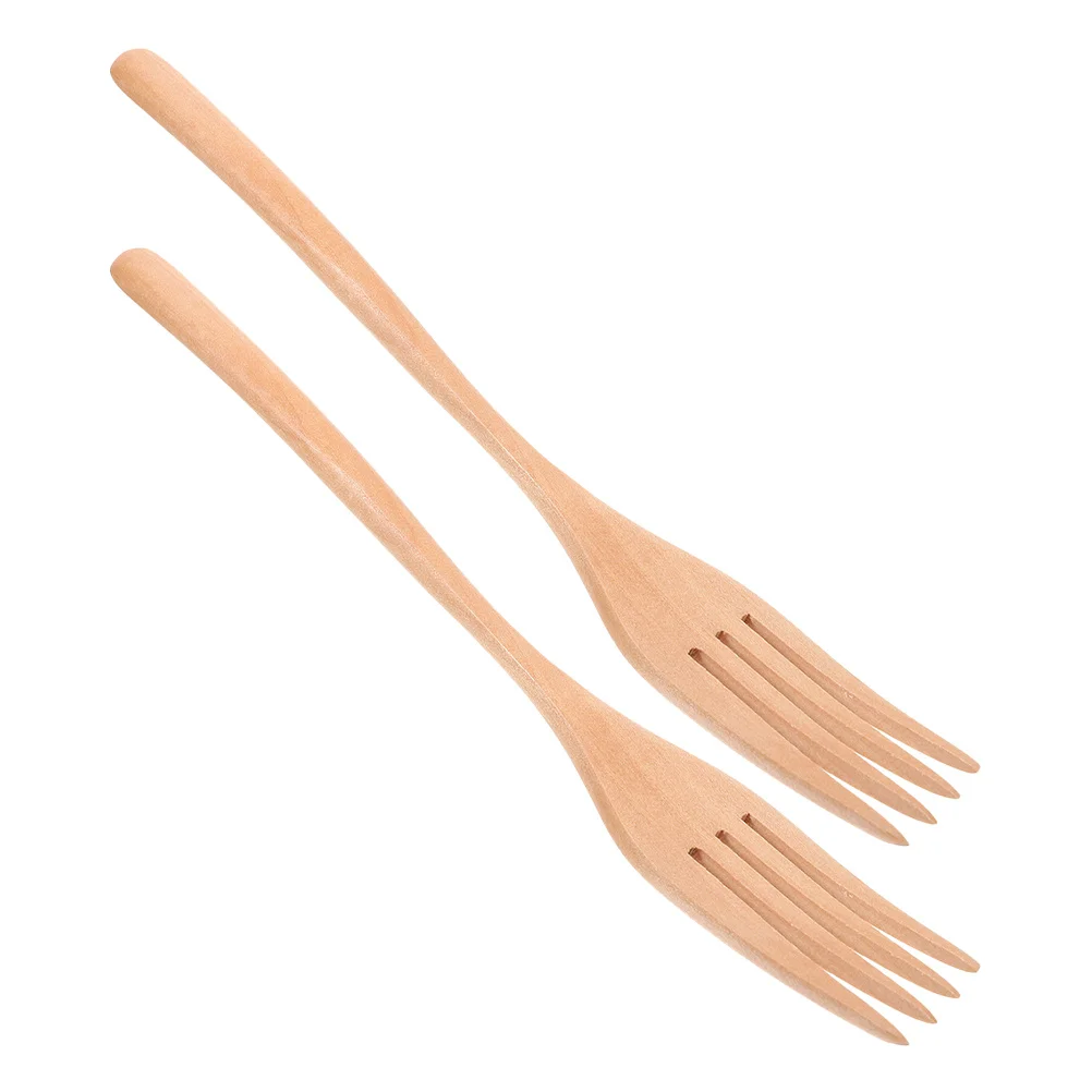 2pcs Wooden Forks Handcrafted Natural Fruit Salad Forks For Stirring Serving Cooking Pasta Noodles Dessert Durable Kitchen
2pcs Wooden Forks Handcrafted Natural Fruit Salad Forks For Stirring Serving Cooking Pasta Noodles Dessert Durable Kitchen
