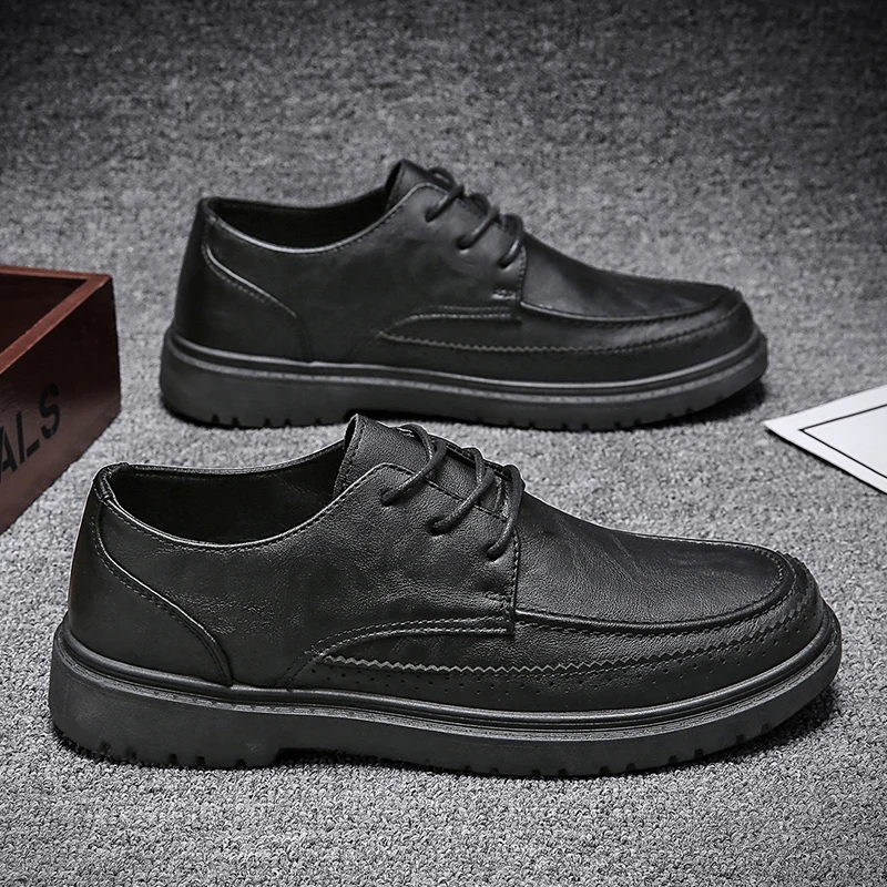 High Quality Men's Business Shoes 2026 New Men's Formal Skin Shoes Casual Fashion Men Sneakers Social Elegant Trend Flat Zapatos
High Quality Men's Business Shoes 2026 New Men's Formal Skin Shoes Casual Fashion Men Sneakers Social Elegant Trend Flat Zapatos