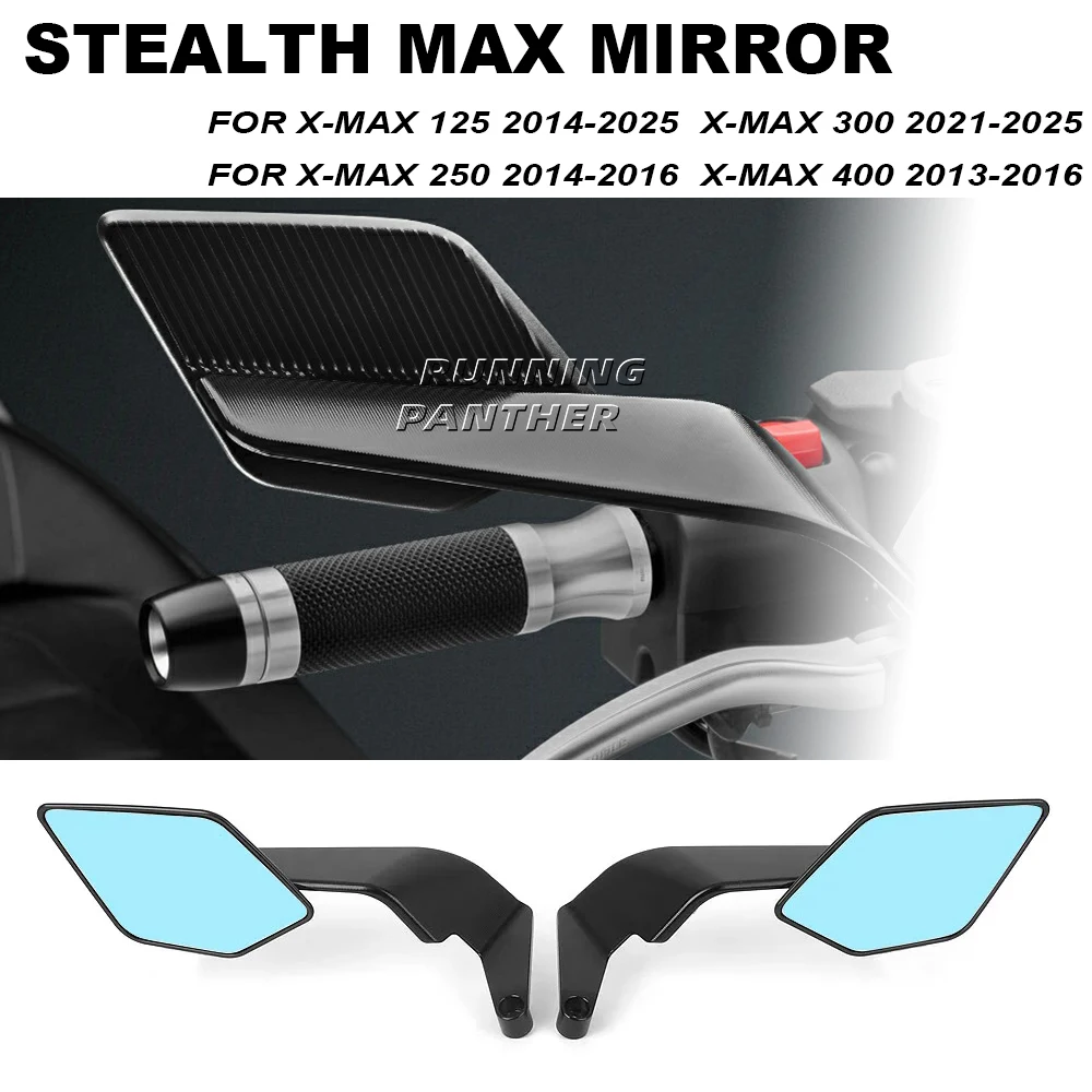 For Yamaha XMAX125 X-MAX 250 125 X-Max 300 XMAX 400 Motorcycle Stealth Max Side Mirror Accessories Anti-glare Rearview Mirror
For Yamaha XMAX125 X-MAX 250 125 X-Max 300 XMAX 400 Motorcycle Stealth Max Side Mirror Accessories Anti-glare Rearview Mirror