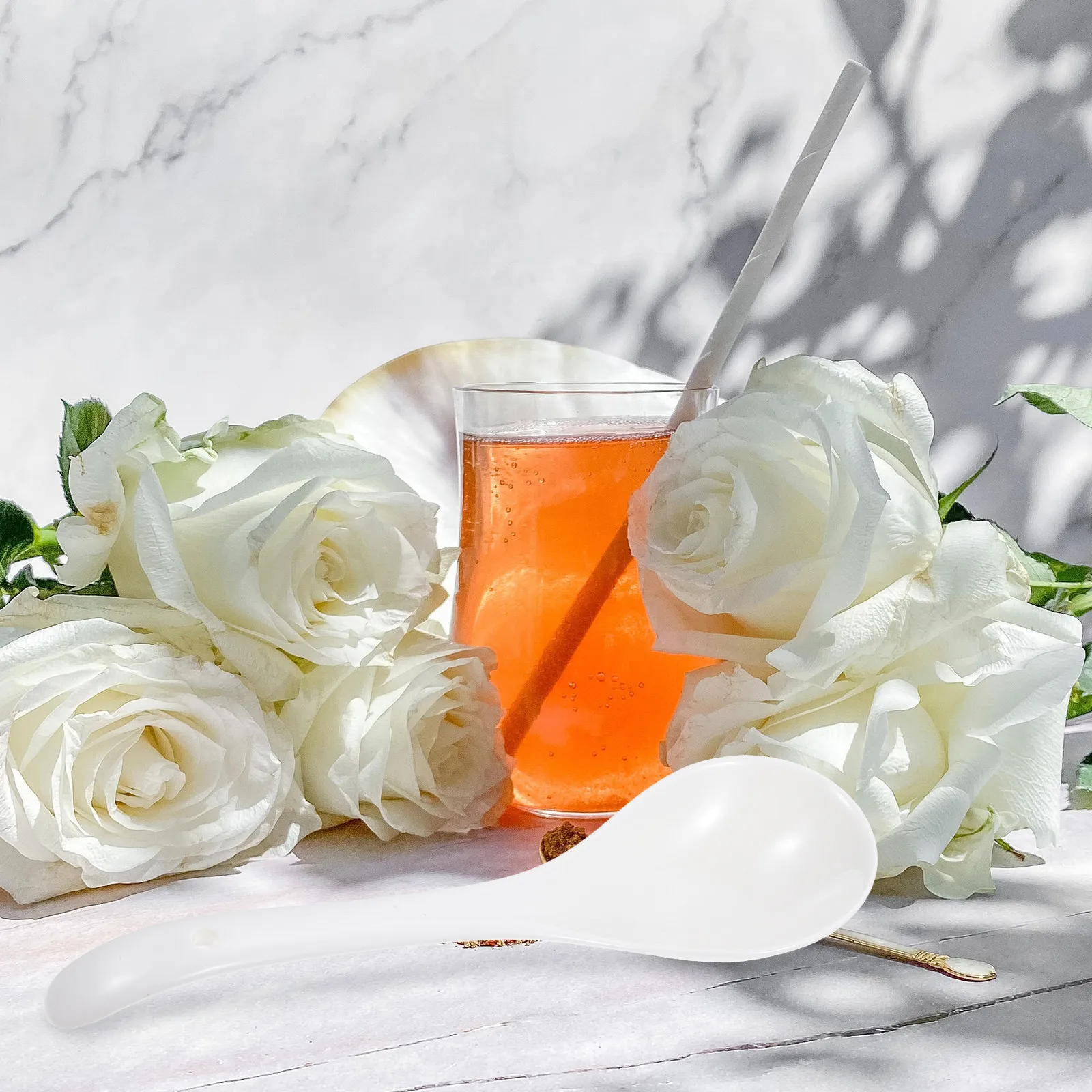 6Pcs Premium Ceramic Spoons Set Sturdy Chip Resistant Soup Ladles Multipurpose Food Scoops for Family Parties Birthday Gifts
6Pcs Premium Ceramic Spoons Set Sturdy Chip Resistant Soup Ladles Multipurpose Food Scoops for Family Parties Birthday Gifts