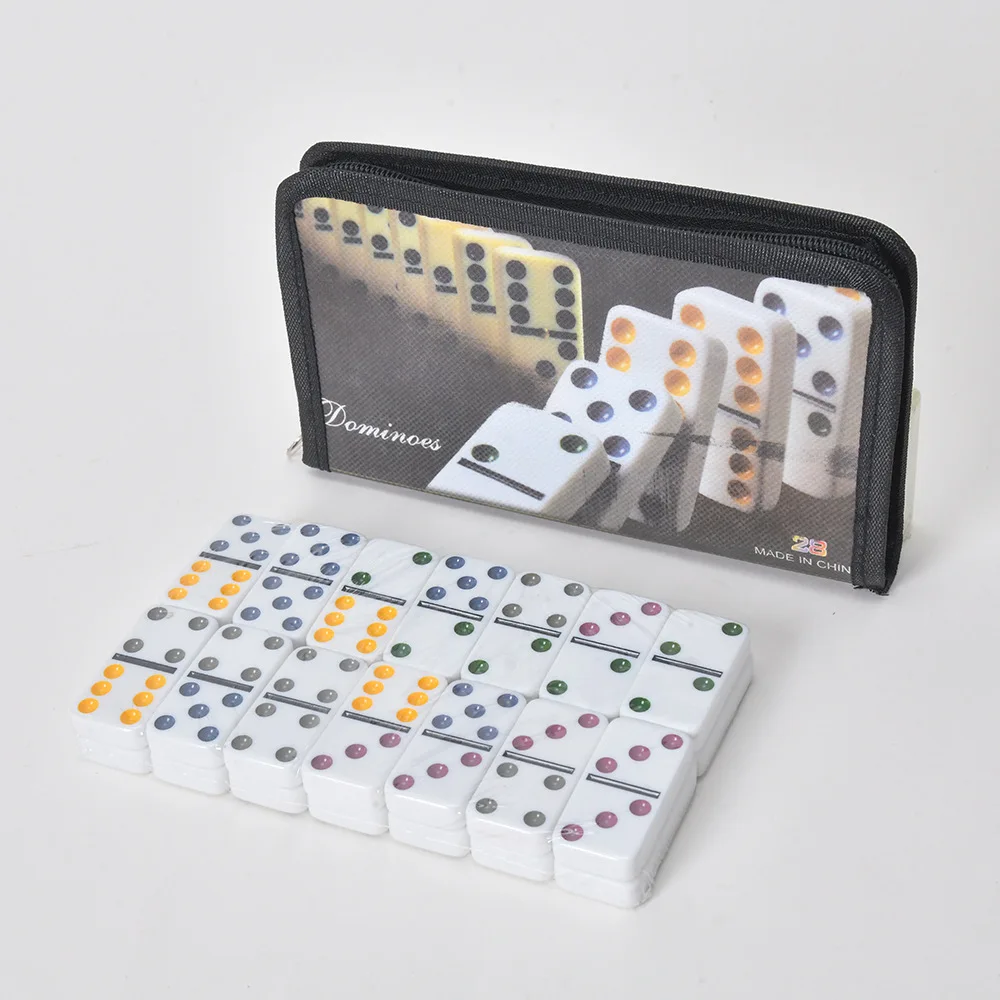 28pcs Cloth Bag Dominoes, Domino, Casino Gift -Portable Table Game for Entertainment Travel Fun Puzzle Toy Gift
28pcs Cloth Bag Dominoes, Domino, Casino Gift -Portable Table Game for Entertainment Travel Fun Puzzle Toy Gift