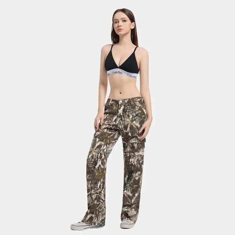 Camo Stretch Work Pants Women's Low Waist Super Stretchy Workwear Trousers Ins Style plus Size Jeans Bootcut Pants
Camo Stretch Work Pants Women's Low Waist Super Stretchy Workwear Trousers Ins Style plus Size Jeans Bootcut Pants