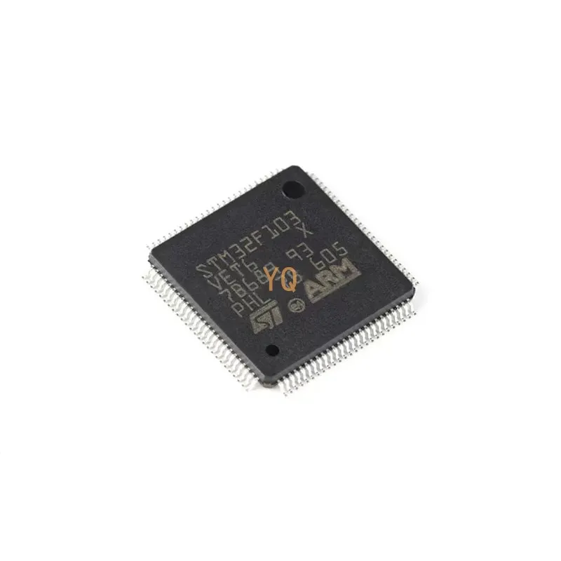 2PCS/lot New OriginaI STM32F103VET6 32F103VET6 LQFP-100 32-bit microcontroller /512K flash memory chip
2PCS/lot New OriginaI STM32F103VET6 32F103VET6 LQFP-100 32-bit microcontroller /512K flash memory chip