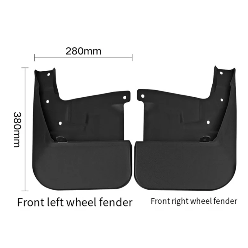 A30F-Car Mud Flaps Splash Guard Mudguard Mud Flaps Plastic Mud Flaps For Toyota 2022-2023
A30F-Car Mud Flaps Splash Guard Mudguard Mud Flaps Plastic Mud Flaps For Toyota 2022-2023
