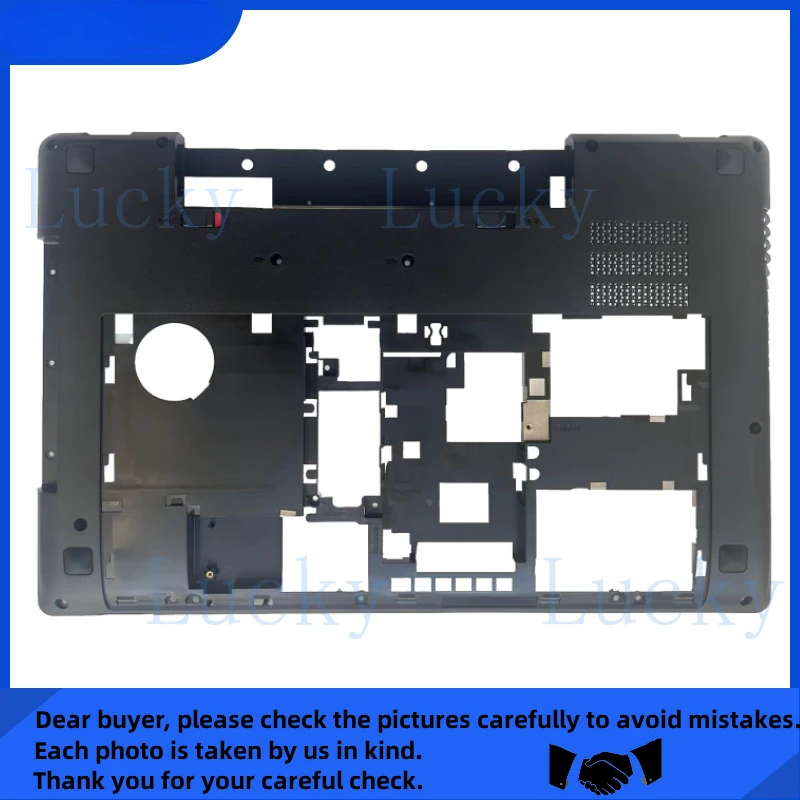 Новая нижняя крышка корпуса для ноутбука Lenovo Ideapad Y580 Y585 Y580N QIWY4, черная
Новая нижняя крышка корпуса для ноутбука Lenovo Ideapad Y580 Y585 Y580N QIWY4, черная
