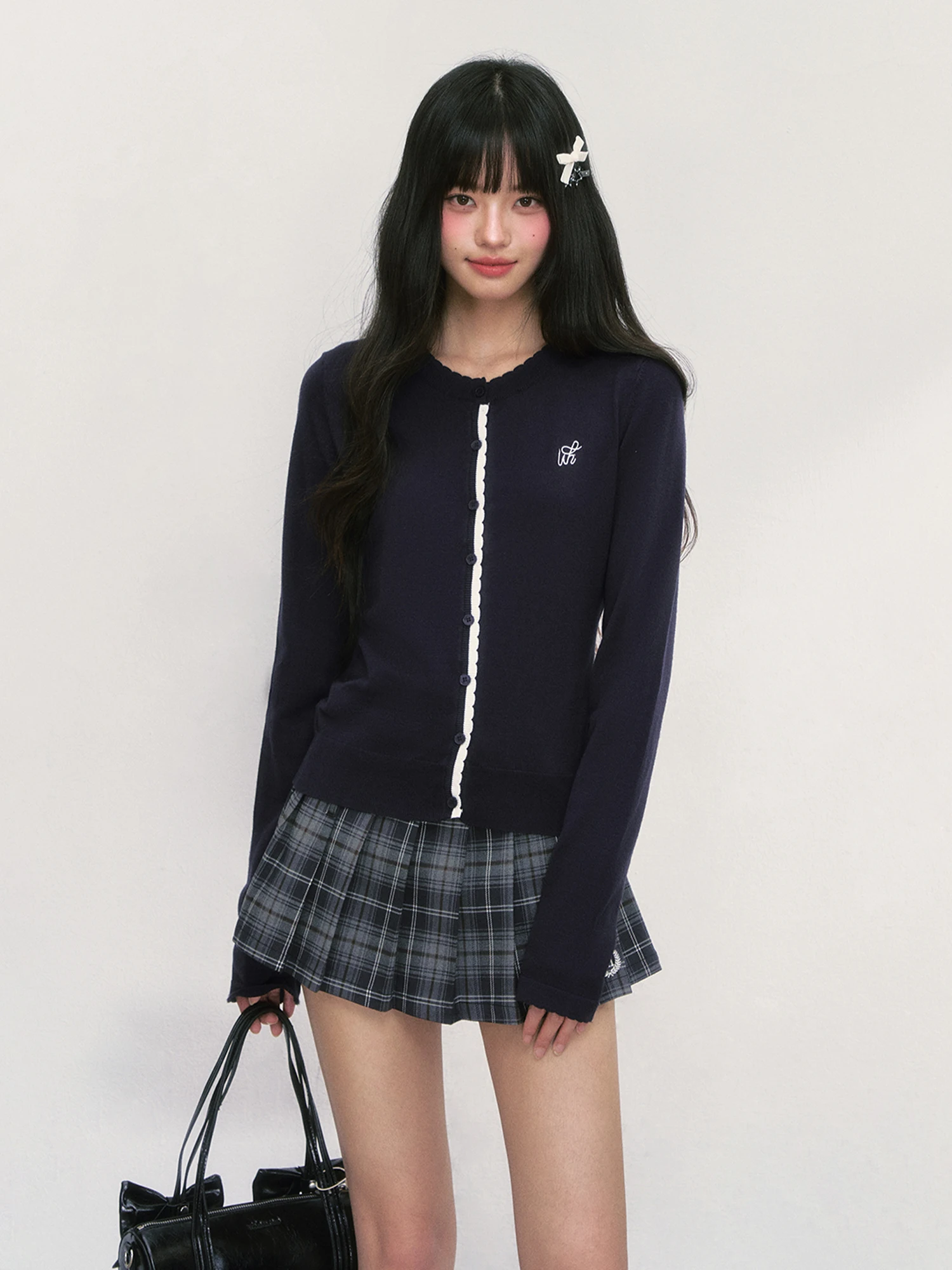 Wedhub College Sle Color Blo Knitted Open Cardigan Women's Slim Fit Top Early Autumn Outerwear Long Sve round Ne
Wedhub College Sle Color Blo Knitted Open Cardigan Women's Slim Fit Top Early Autumn Outerwear Long Sve round Ne