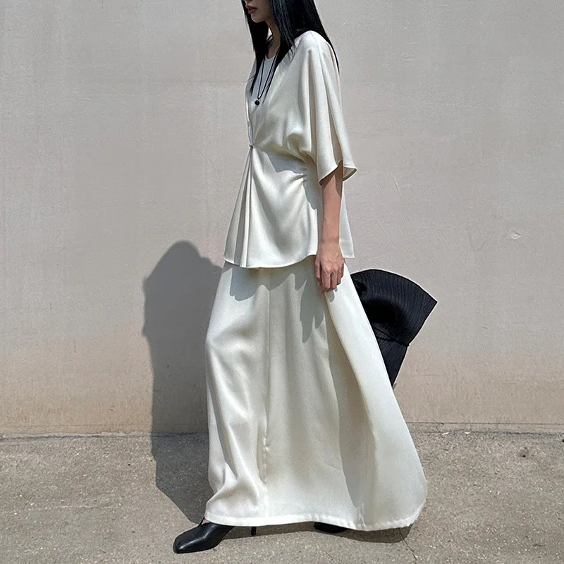 SuperAen Summer 2024 New Simply Shirt High Waist Skirt Style Women's Two Pieces Set
SuperAen Summer 2024 New Simply Shirt High Waist Skirt Style Women's Two Pieces Set