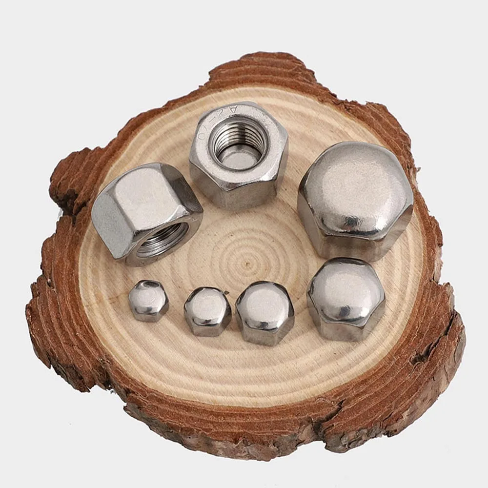 DIN917 304 Stainless Steel Acorn Nuts M3-M16 Hex Decorative Short Low Cover Cap Blind Nuts 1/10pcs
DIN917 304 Stainless Steel Acorn Nuts M3-M16 Hex Decorative Short Low Cover Cap Blind Nuts 1/10pcs