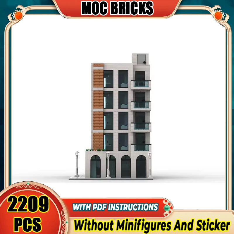 Street View Model Moc Building Blocks Office Building Model Technology Brick DIY Assembly Construction Toy Holiday Gifts
Street View Model Moc Building Blocks Office Building Model Technology Brick DIY Assembly Construction Toy Holiday Gifts