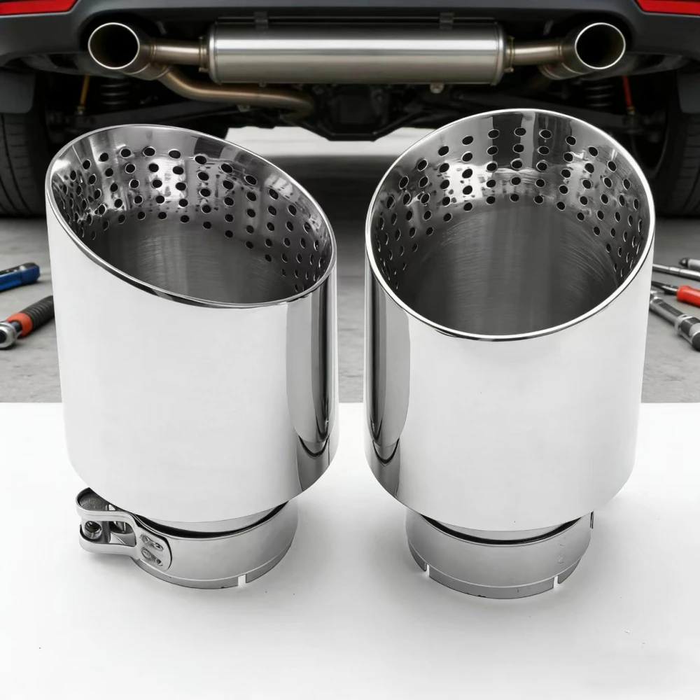 1 Piece Stainless Steel Uiversal Car Stainless Steel Muffler TipTailpipe Exhaust System Universal Tuning Tip
1 Piece Stainless Steel Uiversal Car Stainless Steel Muffler TipTailpipe Exhaust System Universal Tuning Tip