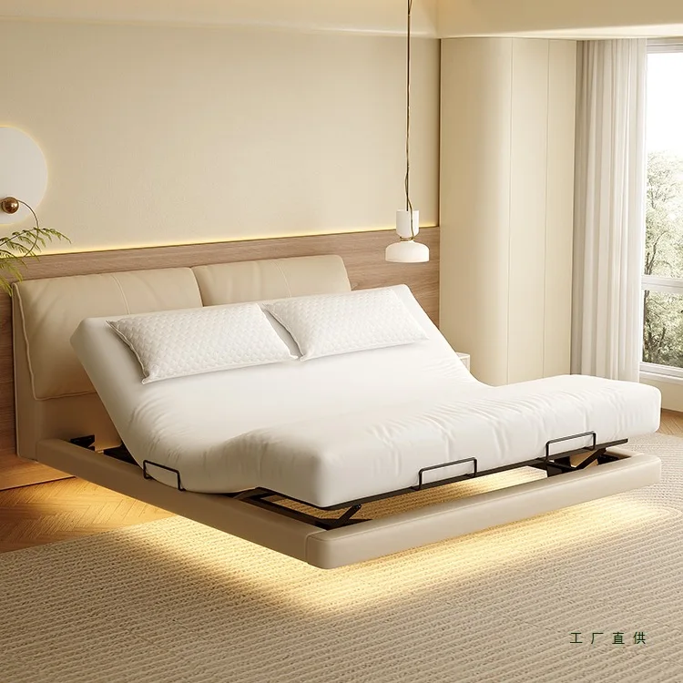 Suspended bed Master bedroom double bed Zero gravity multi-function bed 
Suspended bed Master bedroom double bed Zero gravity multi-function bed