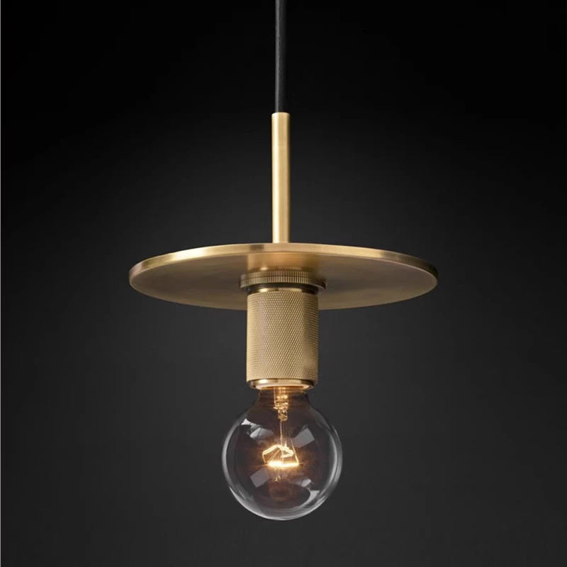 Nordic Vintage All Copper LED Pendant Light Restaurant Bar Hang Lamp Luxury Retro Creative Bedroom Bedside Gold Decor Chandelier
Nordic Vintage All Copper LED Pendant Light Restaurant Bar Hang Lamp Luxury Retro Creative Bedroom Bedside Gold Decor Chandelier