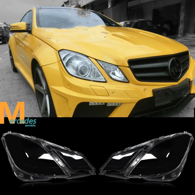 Clear Headlight Lens For Mercedes Benz W207 E-Coupe 2010-2013 A Pair Lamp Shade
Clear Headlight Lens For Mercedes Benz W207 E-Coupe 2010-2013 A Pair Lamp Shade