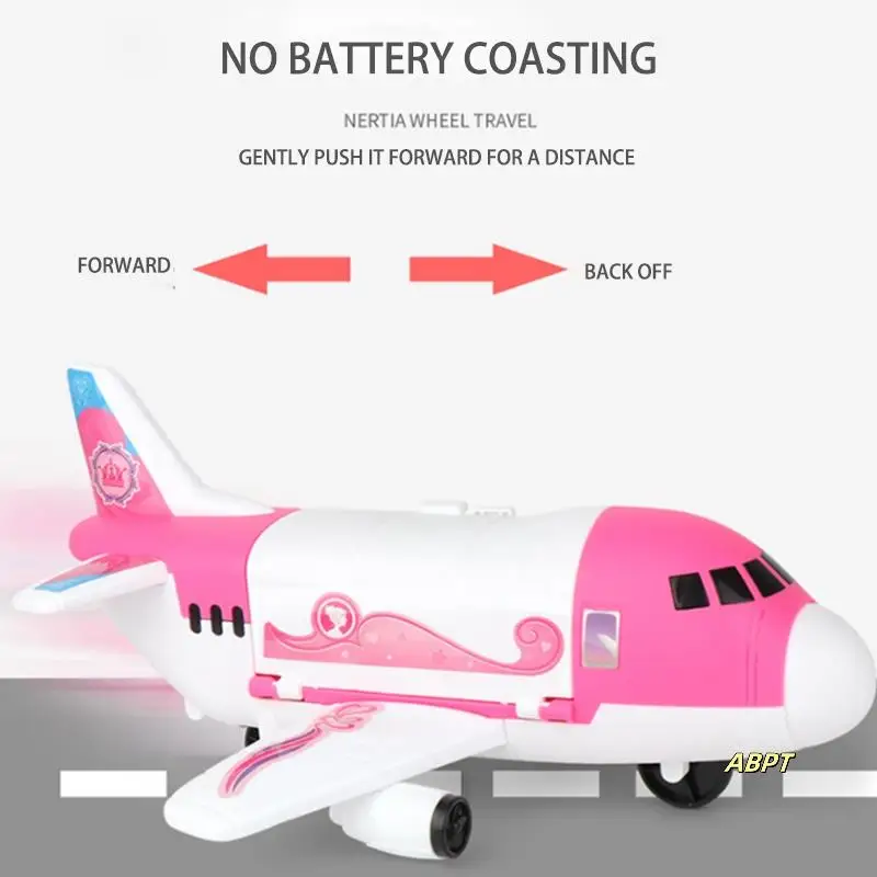 Children Inertia Airplane Model Storage Large Size Passenger Aircraft Girl Play House Set Kids
Children Inertia Airplane Model Storage Large Size Passenger Aircraft Girl Play House Set Kids