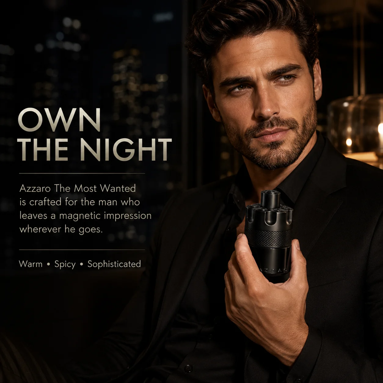 Wanted Collection Men Perfume 100ml 3.4 fl oz Eau De Parfum Cologne Spray Classic Warm Fresh Aqua Matte Dark Amber Intense Golden Elixir Gift
Wanted Collection Men Perfume 100ml 3.4 fl oz Eau De Parfum Cologne Spray Classic Warm Fresh Aqua Matte Dark Amber Intense Golden Elixir Gift