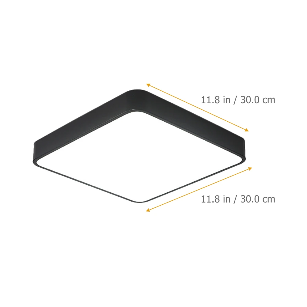 Modern Style 300x300mm LED Ceiling Light Flush Mount Black 24W Double Tone Bedroom Living Room Balcony Office Decorative
Modern Style 300x300mm LED Ceiling Light Flush Mount Black 24W Double Tone Bedroom Living Room Balcony Office Decorative