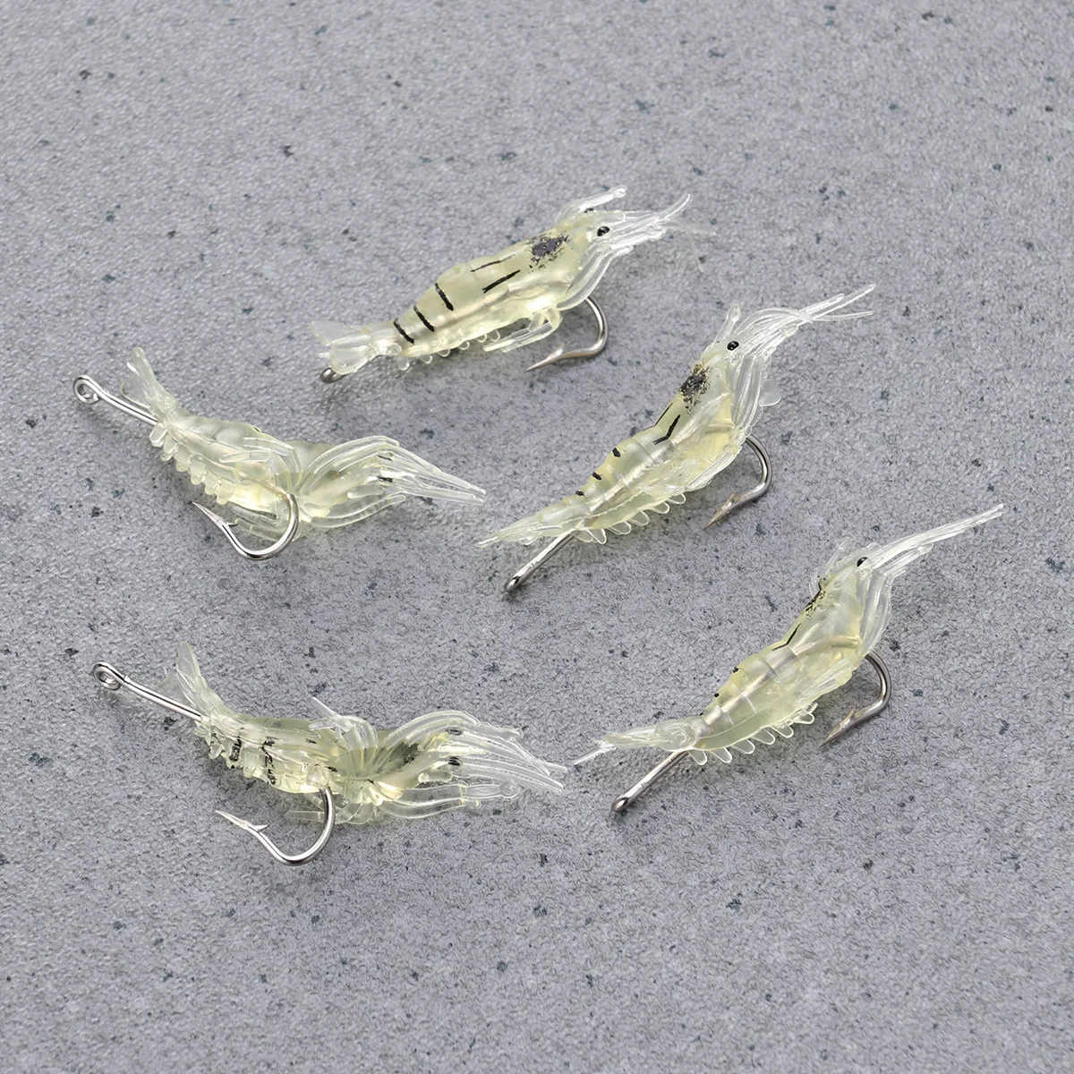 5pcs Simulated Grass Shrimp Bait Freshwater Fishing Soft Lure Kit Lifelike Bright Hook Design Easy Sting Fish Small Medium Bass
5pcs Simulated Grass Shrimp Bait Freshwater Fishing Soft Lure Kit Lifelike Bright Hook Design Easy Sting Fish Small Medium Bass