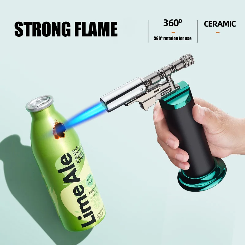 Multifunctional Spray Gun Inflatable Lighter Strong Blue Flame Adjustable Flame Size 360° Inverted Use Outdoor Home Use Gadgets
Multifunctional Spray Gun Inflatable Lighter Strong Blue Flame Adjustable Flame Size 360° Inverted Use Outdoor Home Use Gadgets