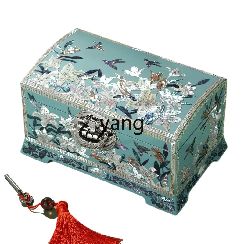 yjq intangible cultural heritage snail jewelry box birthday gift for elders and girlfriends Valentine's Day gift 
yjq intangible cultural heritage snail jewelry box birthday gift for elders and girlfriends Valentine's Day gift