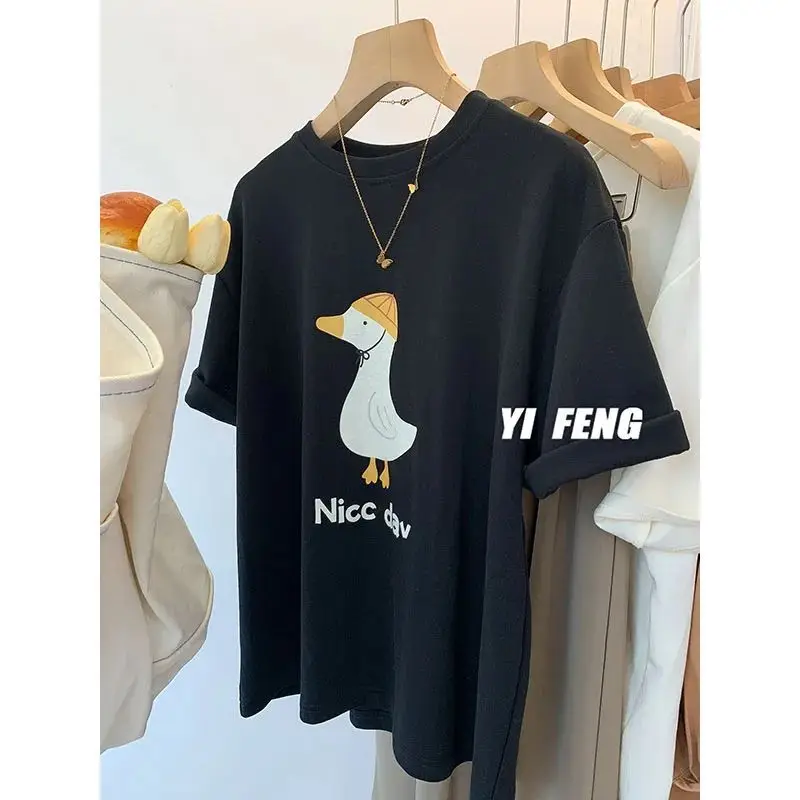 Printing Loose Street Casual Pullovers Top Summer New Short Sleeve Youth Harajuku T Shirts Fashion Korean Women Clothing Trend
Printing Loose Street Casual Pullovers Top Summer New Short Sleeve Youth Harajuku T Shirts Fashion Korean Women Clothing Trend
