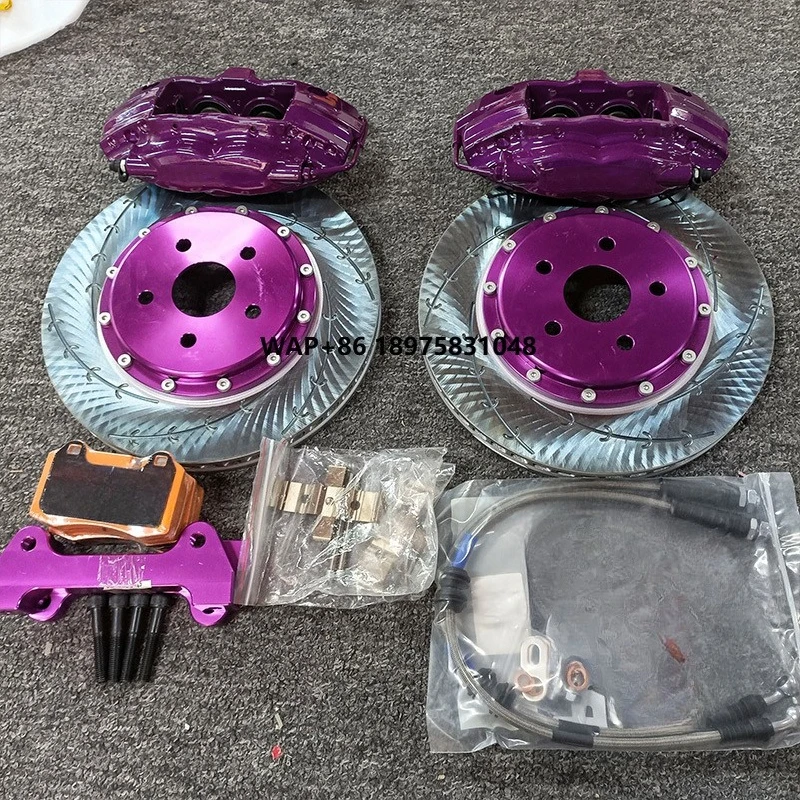 Custom Automotive Brake Caliper Kit (4 Pistons with Steel Disc Rotor) for
Custom Automotive Brake Caliper Kit (4 Pistons with Steel Disc Rotor) for
