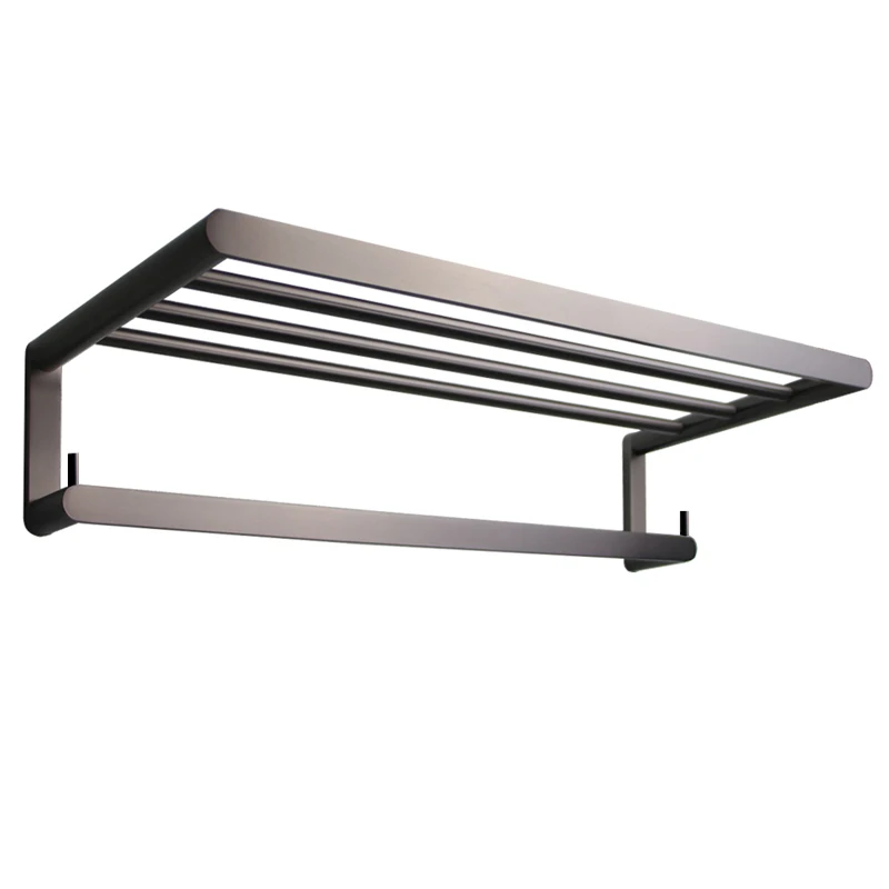 *Gun gray high-end bathroom towel rack, towel towel rack punched, bathroom all-copper rack single rod
*Gun gray high-end bathroom towel rack, towel towel rack punched, bathroom all-copper rack single rod