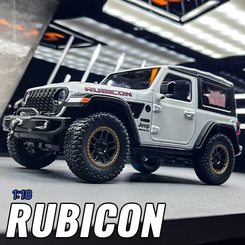 Моделирование масштаба 1/18, 20-летие Jeep Rubicon, модель автомобиля из сплава, звук и свет, литая под давлением детская игрушечная коллекция транспортных средств
Моделирование масштаба 1/18, 20-летие Jeep Rubicon, модель автомобиля из сплава, звук и свет, литая под давлением детская игрушечная коллекция транспортных средств