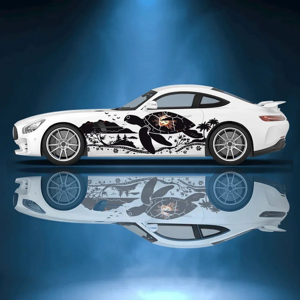 Закат черепаха пейзаж автомобильная виниловая наклейка самоклеящаяся ПВХ наклейка против царапин подходит для грузовиков внедорожник Декор автоаксессуары 
Закат черепаха пейзаж автомобильная виниловая наклейка самоклеящаяся ПВХ наклейка против царапин подходит для грузовиков внедорожник Декор автоаксессуары