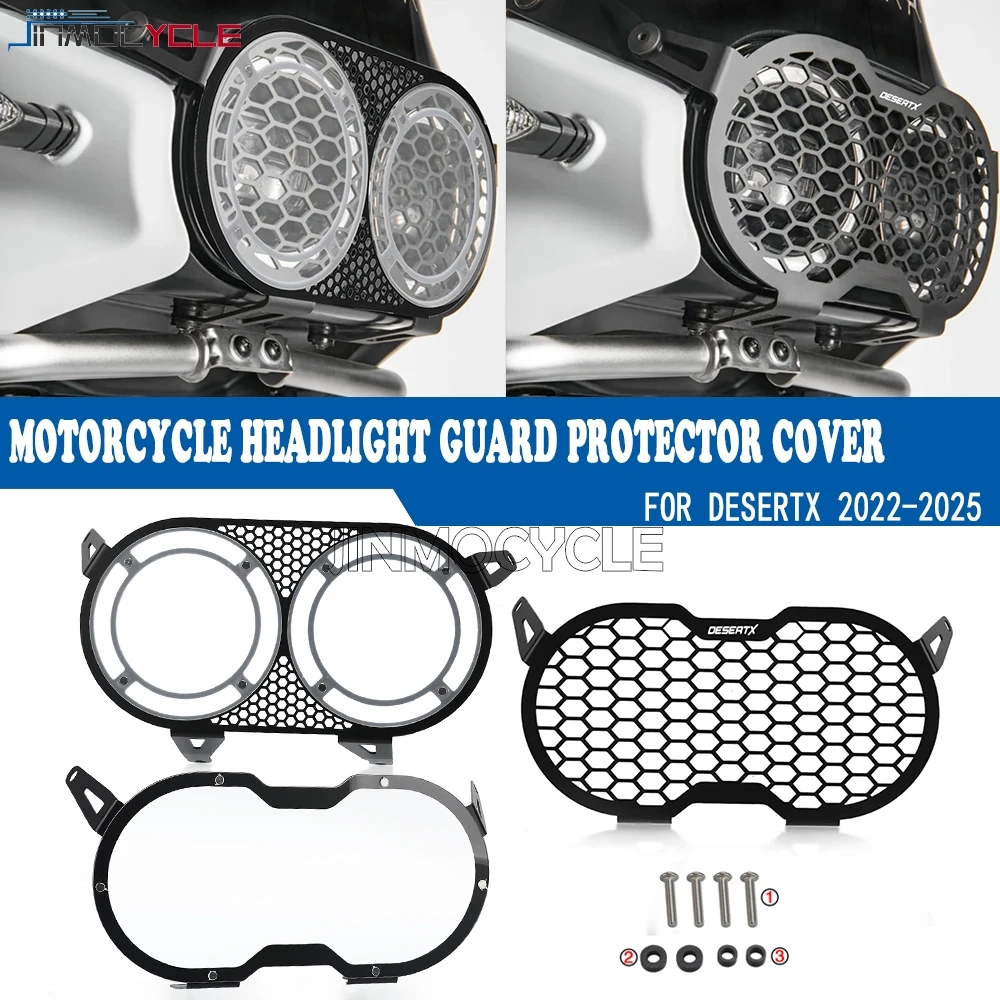 For Ducati DesertX Desert X 2022 2023 2024 2026 2025 Desert-X Motorcycle Headlight Protector Grille Light Protective Guard Cover
For Ducati DesertX Desert X 2022 2023 2024 2026 2025 Desert-X Motorcycle Headlight Protector Grille Light Protective Guard Cover