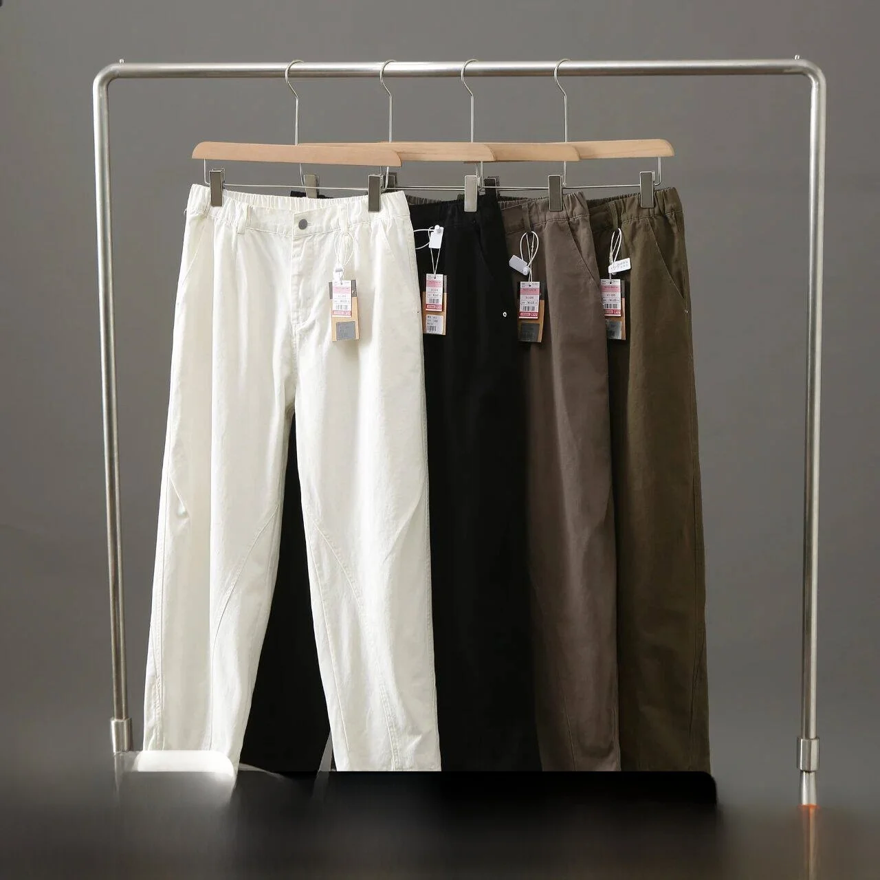Designers Straight Leg Cotton Casual Pants Men's Pure Cotton Khaki Versatile Commuter Pants 3D Tailoring Comfortable Fit
Designers Straight Leg Cotton Casual Pants Men's Pure Cotton Khaki Versatile Commuter Pants 3D Tailoring Comfortable Fit