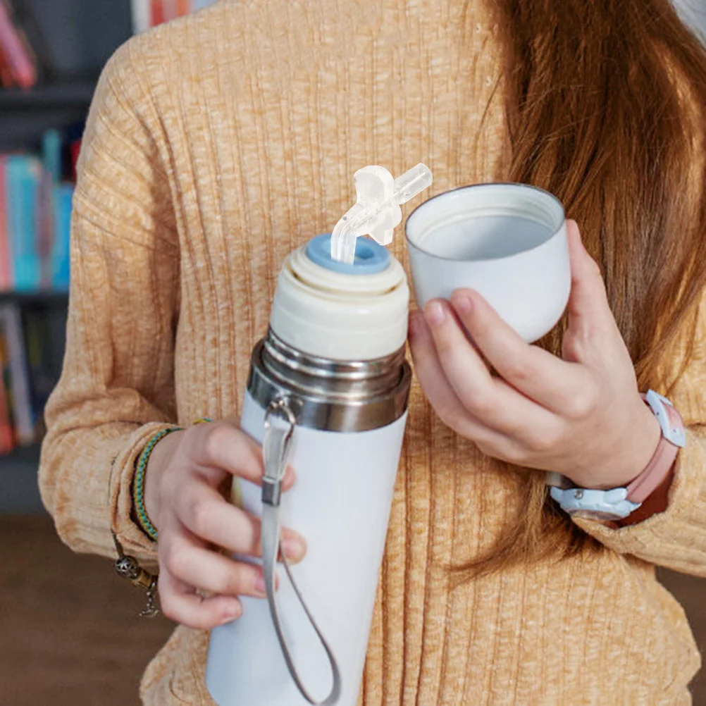 5 pcs Silicone Straw Tips For Kids Soft Reusable Bottle Nozzle Replacement, Bpa-Free Drinking Straws Accessories, Fits Water 
5 pcs Silicone Straw Tips For Kids Soft Reusable Bottle Nozzle Replacement, Bpa-Free Drinking Straws Accessories, Fits Water