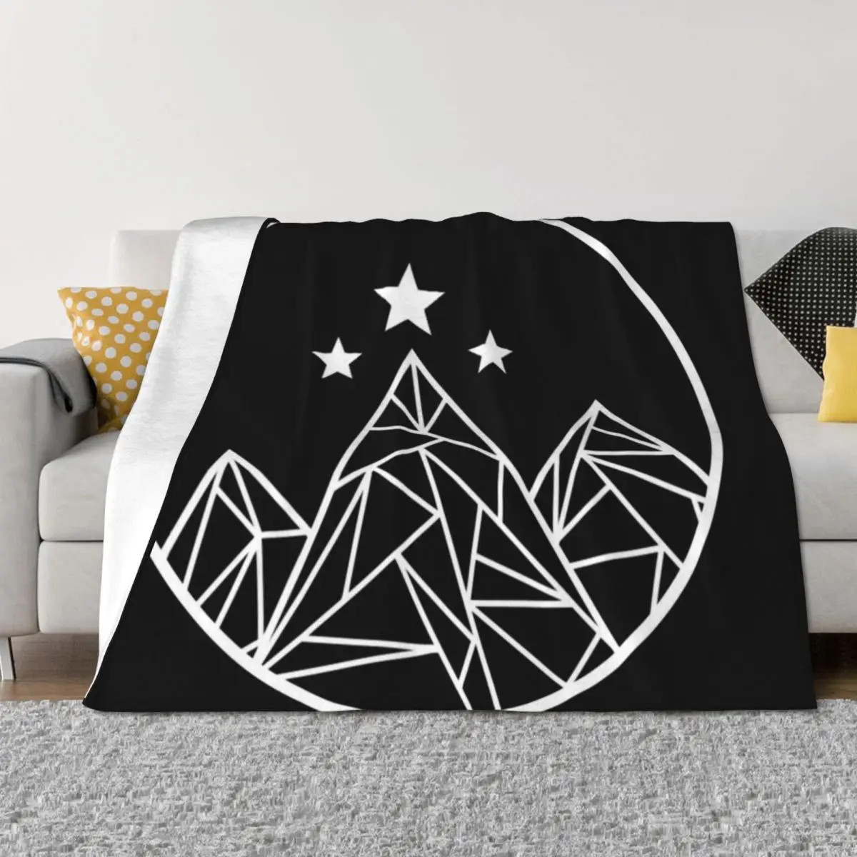 Mountains and Stars - White Outline Throw Blanket Luxury Thicken Decorative Beds Weighted Thins Blankets
Mountains and Stars - White Outline Throw Blanket Luxury Thicken Decorative Beds Weighted Thins Blankets