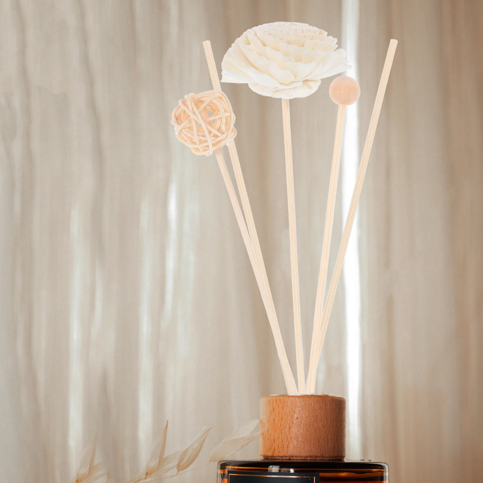 Aromatherapy Diffuser Sticks Fragrance Reeds Essential Oil Home Scented Ornament Long Lasting Flameless Bedroom Office
Aromatherapy Diffuser Sticks Fragrance Reeds Essential Oil Home Scented Ornament Long Lasting Flameless Bedroom Office