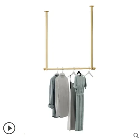 Wedding dress hanging hanger clothing store display shelf wall women's clothes hanger hanging rod children's clothes shelf
Wedding dress hanging hanger clothing store display shelf wall women's clothes hanger hanging rod children's clothes shelf