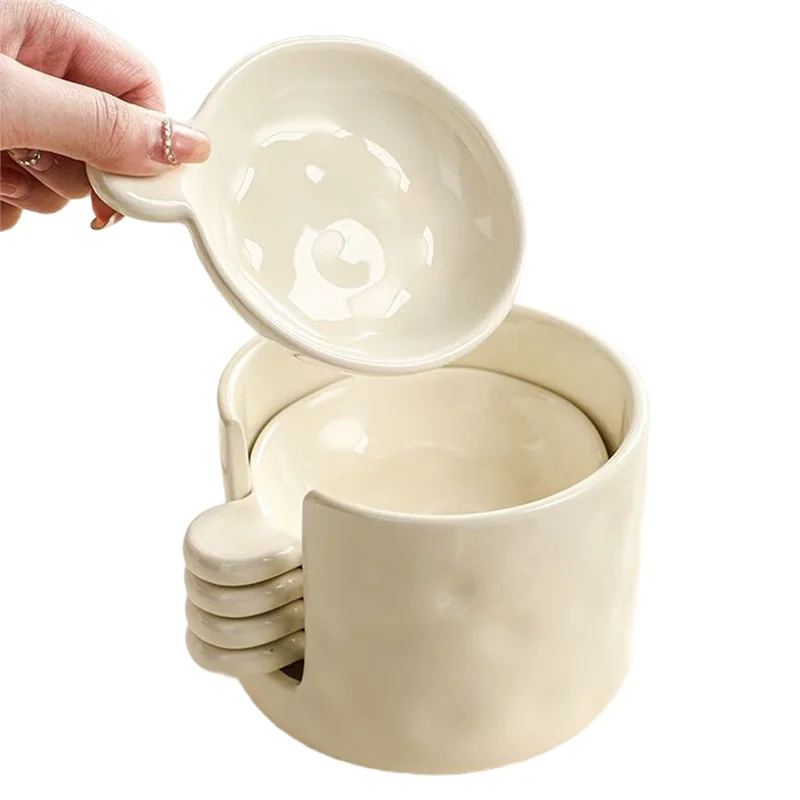 TKOH-Cream Flavored Dish With Storage Set For Chopsticks, Thickened And Heat-Resistant Sauce Dish, Dipping Sauce Dish
TKOH-Cream Flavored Dish With Storage Set For Chopsticks, Thickened And Heat-Resistant Sauce Dish, Dipping Sauce Dish